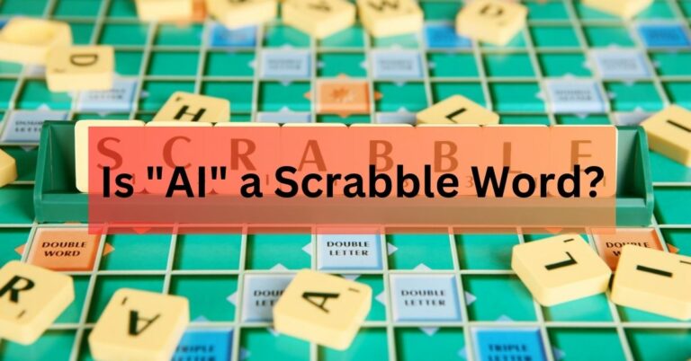 Is "AI" a Scrabble Word?