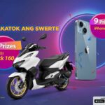 One of 9 New iPhone 14 Plus or One of 3 Honda Click 160 Motorcycles