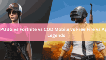 PUBG vs Fortnite vs COD Mobile vs Free Fire vs Apex Legends