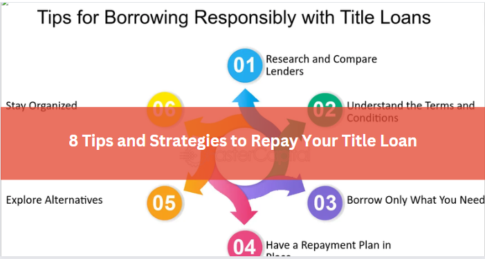 8 Tips and Strategies to Repay Your Title Loan