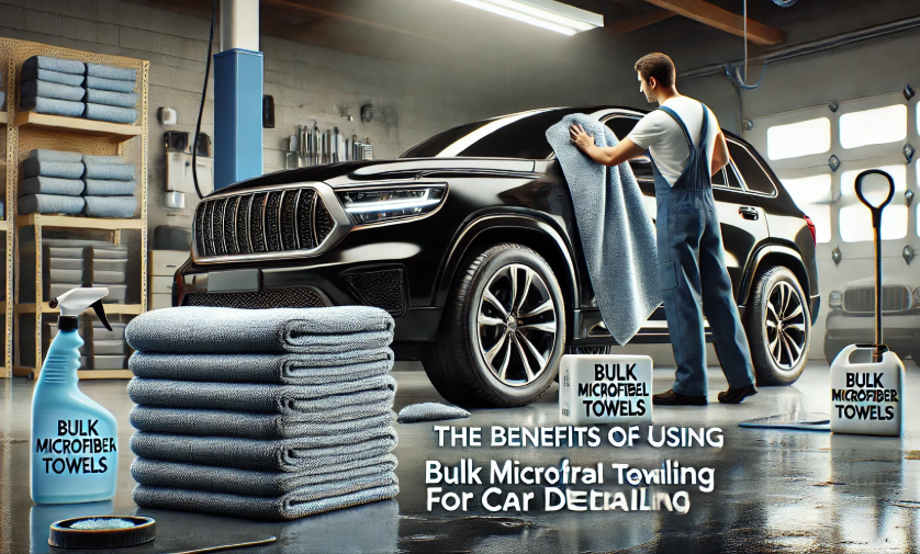 The Benefits of Using Bulk Microfiber Towels for Car Detailing
